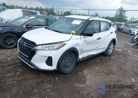 2024 Nissan Kicks S Xtronic Cvt from USA, damaged, VIN 3N1CP5BV9RL538388